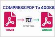 Resize PDF File to 400KB Online